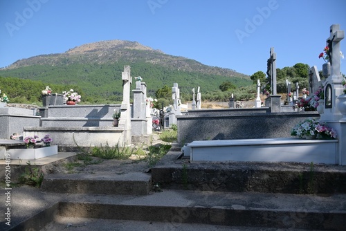 cementerio, un monumento funerario