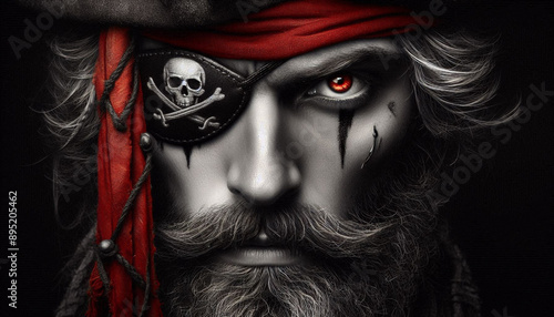 portrait of a pirate