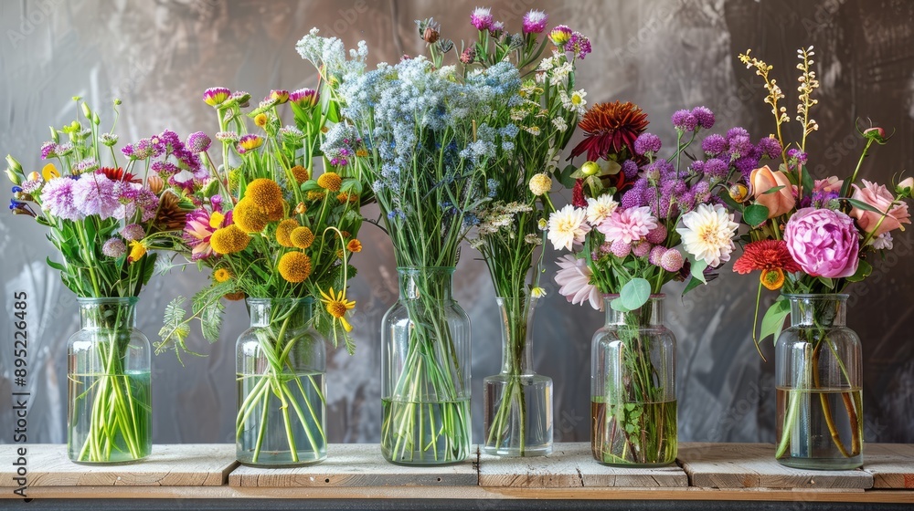 Home vase flower arrangement. Interior floral set. Fresh decorative flowers. European flower shop delivery. Home vase flower arrangement. Interior floral set. Fresh decorative flowers. European flower shop delivery.
