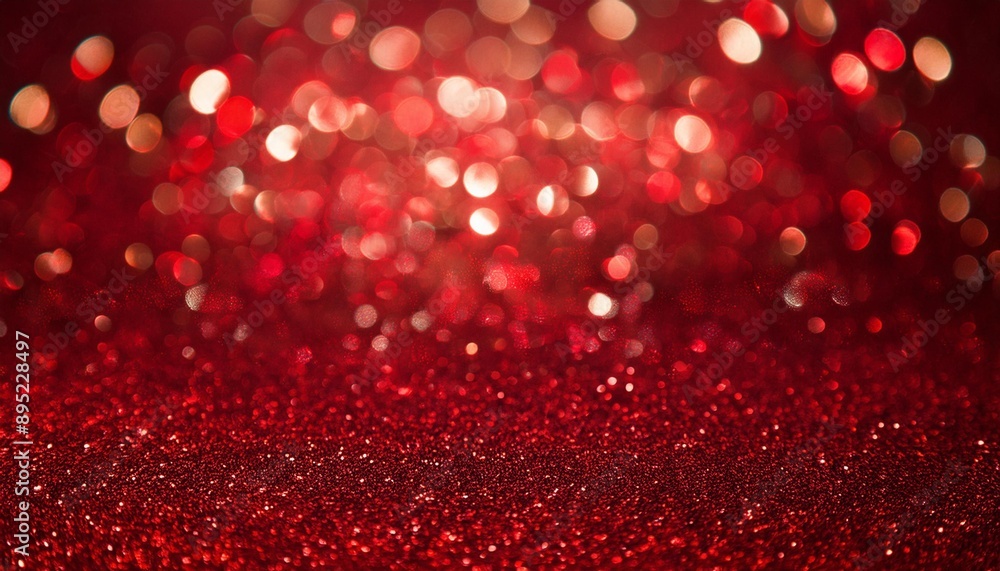 Red sparkle glitter abstract background Red sparkle glitter abstract background