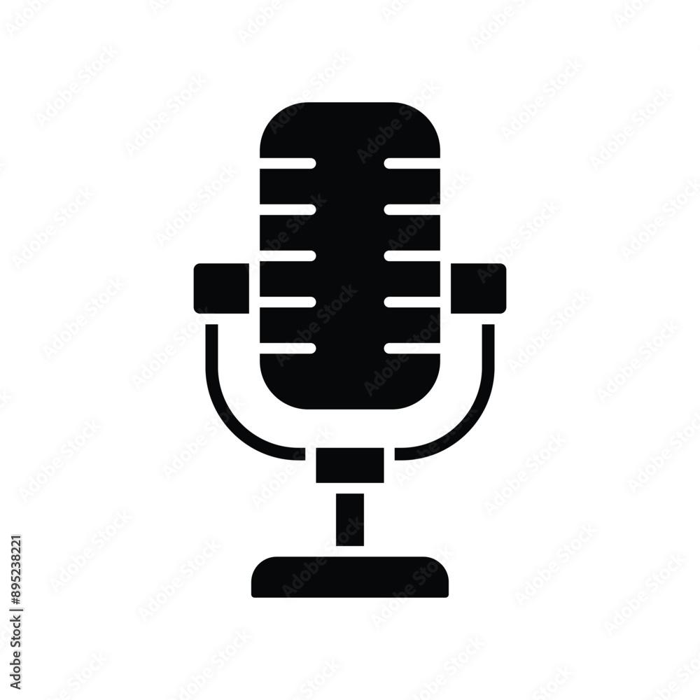 microphone icon vector design template simple and clean microphone icon vector design template simple and clean