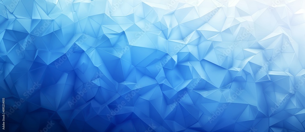 Abstract blue low poly background forming chaotic pattern Abstract blue low poly background forming chaotic pattern