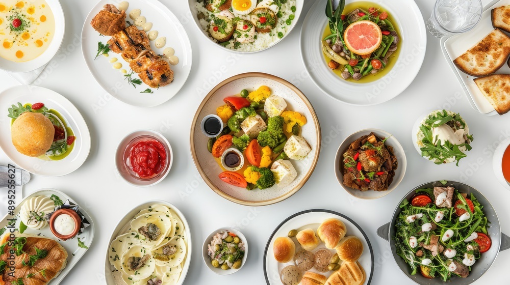 easter eggs on a plate