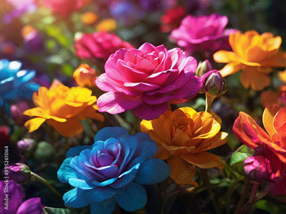 Colourful Flowers Colourful Flowers