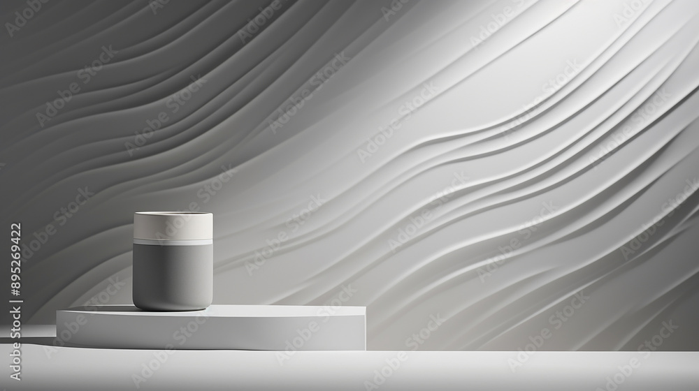 Minimalist Gray Product Background