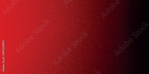 Red grain gradient background, dark noise texture, banner header, cover poster background design eps 10