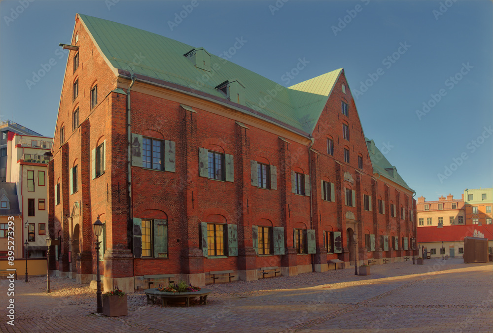 Obraz premium One of Gothenburg oldest buildings named 