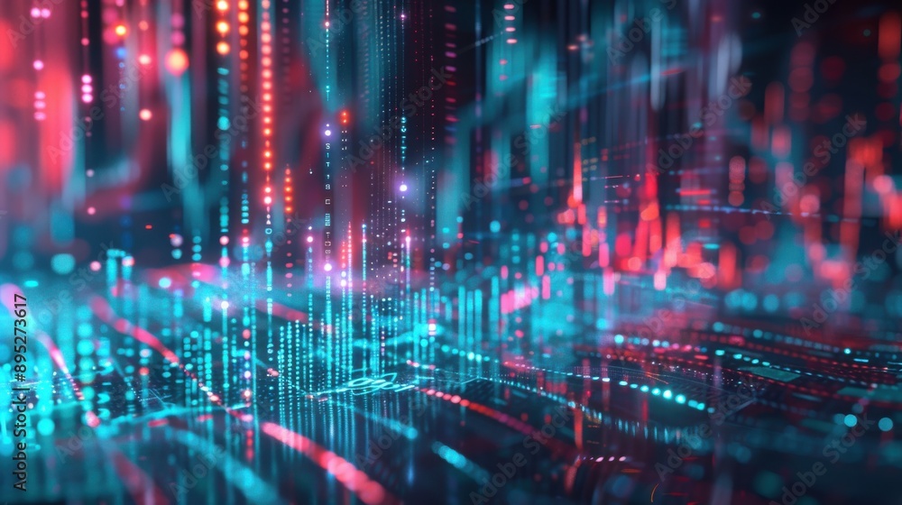 stock market forex trading graph