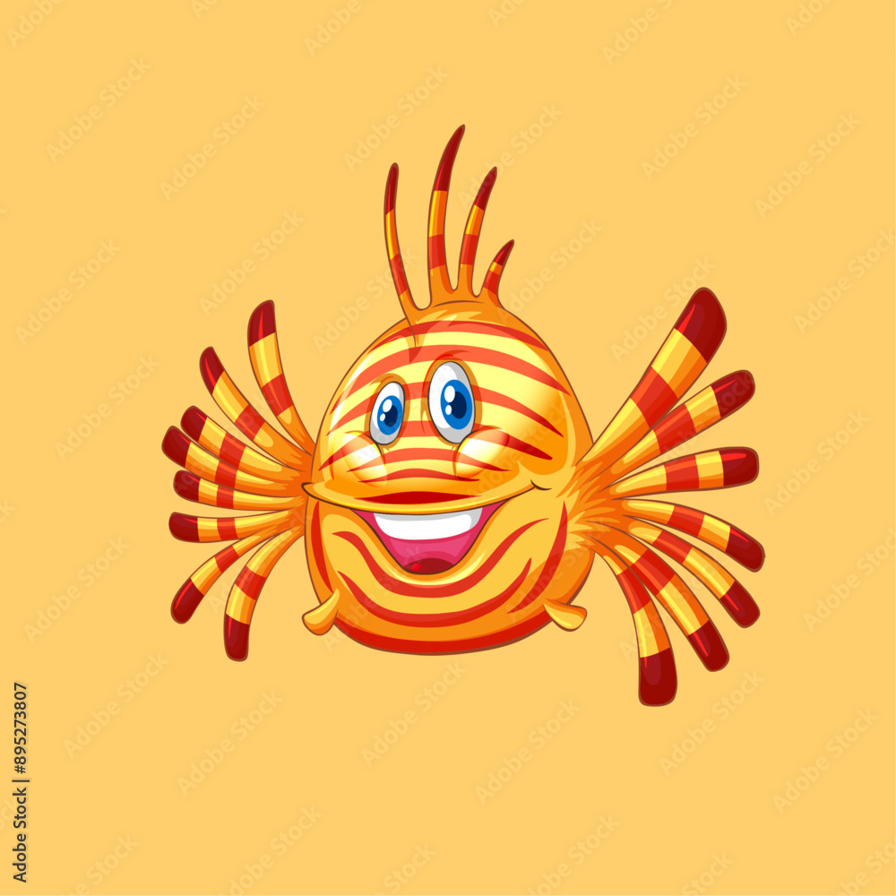 Obraz premium fish cartoon vector