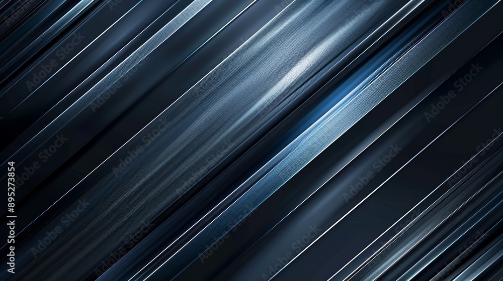 Dynamic dark blue background with diagonal lines and a futuristic metallic sheen ideal for business presentations and trendy graphic designs Dynamic dark blue background with diagonal lines and a futuristic metallic sheen ideal for business presentations and trendy graphic designs