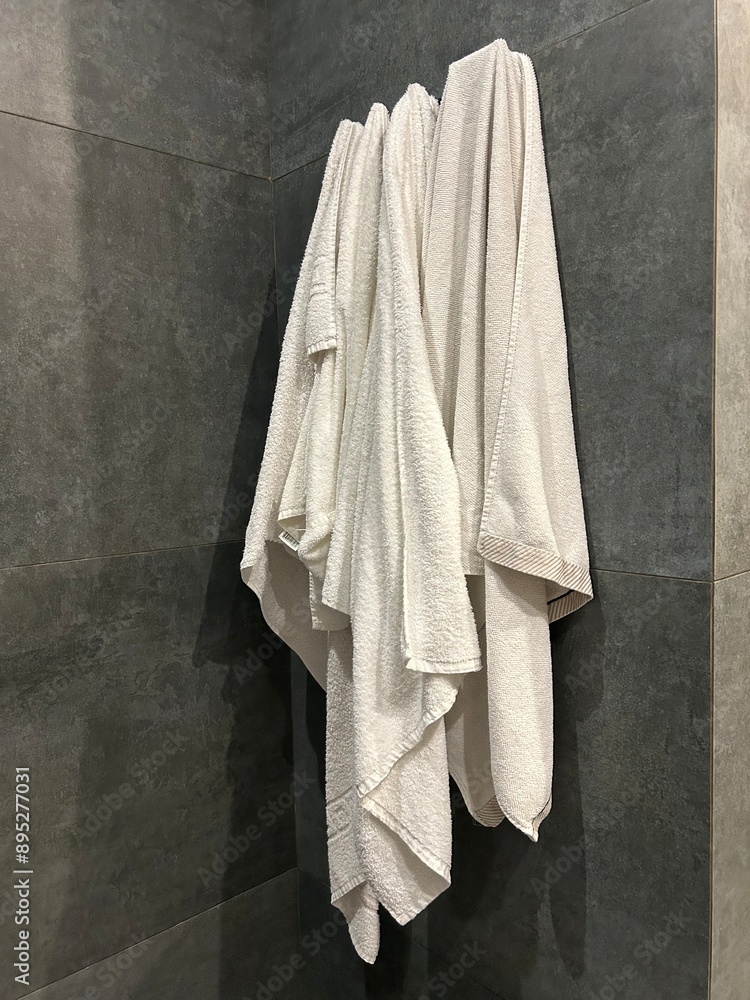 Fototapeta premium towel on a hanger