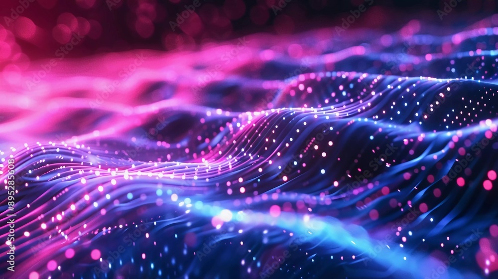 Abstract 3d technology and science neon visualization. Blockchain and cryptocurrencies. Digital wallpapers. Business concept. Very beautiful big data Abstract 3d technology and science neon visualization. Blockchain and cryptocurrencies. Digital wallpapers. Business concept. Very beautiful big data