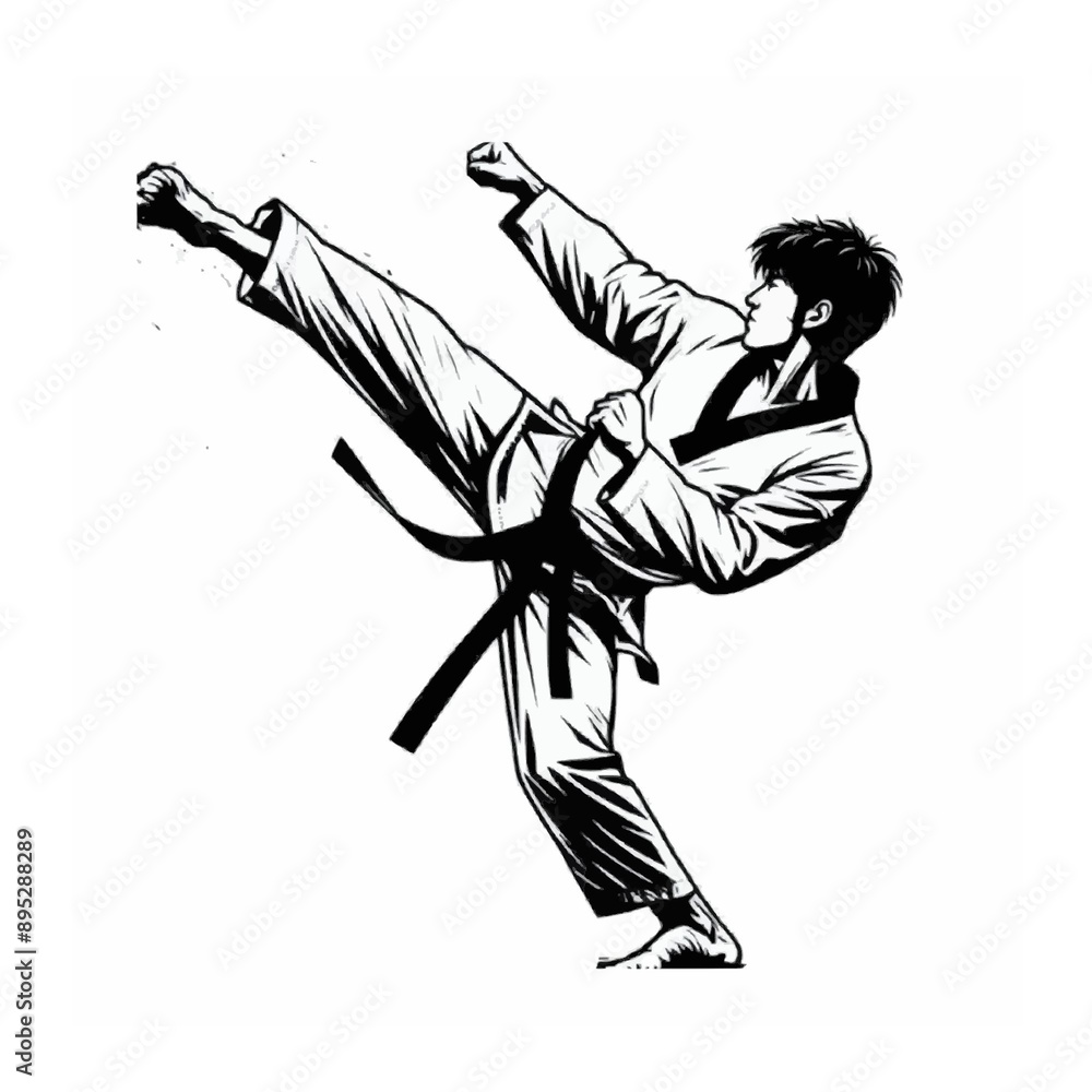 Fototapeta premium Martial arts