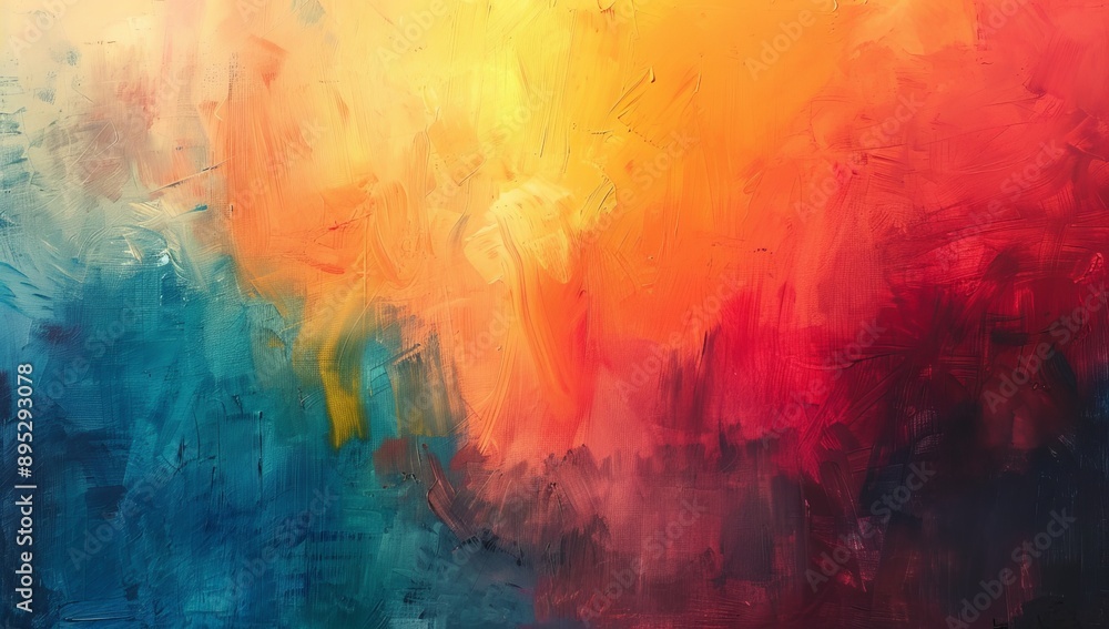 Abstract Art with Red, Yellow, and Blue Abstract Art with Red, Yellow, and Blue