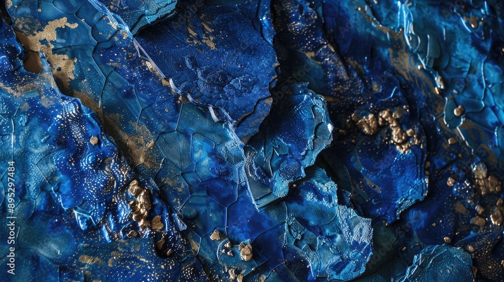 Close-up of blue dry decor for home interiors Close-up of blue dry decor for home interiors
