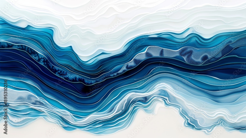Unbroken epoxy resin ocean, seamless integration of waves and ripples, fluid and unified hues, cohesive and dynamic movement, tranquil yet powerful Unbroken epoxy resin ocean, seamless integration of waves and ripples, fluid and unified hues, cohesive and dynamic movement, tranquil yet powerful