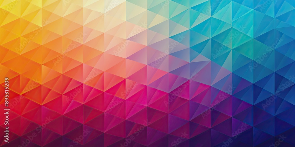 Fototapeta premium Gradient background with geometric shapes in ultra wide wallpaper format , gradient background