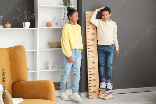 Little African-American gir...