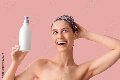 Beautiful young happy woman...