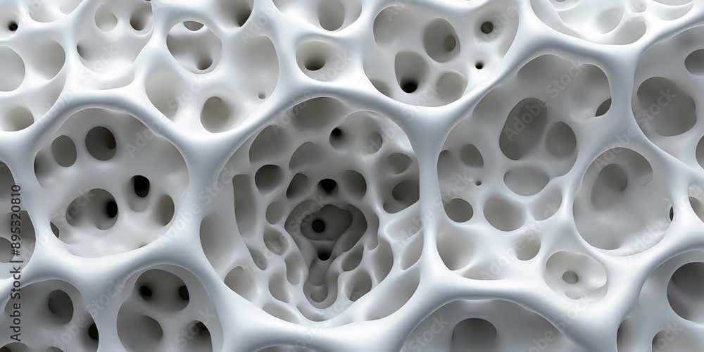 Vibrant 3d porous abstract dynamic background fluid motion, swirling patterns, rich blend of colors. AI generated