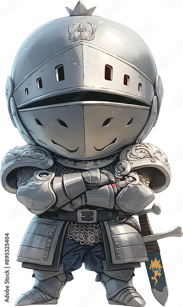 Naklejka premium knight