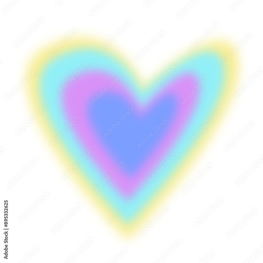 Dreamy retro airbrushed gradient.