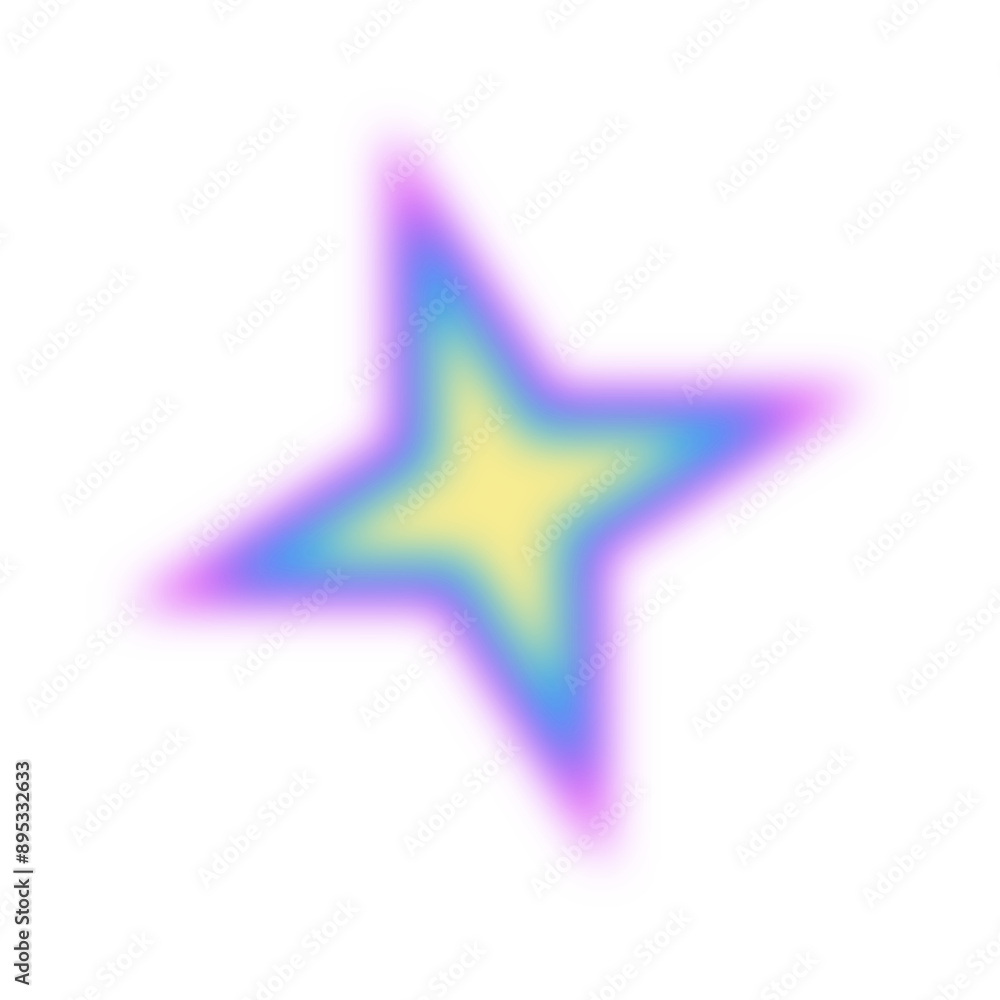 Dreamy retro airbrushed gradient.