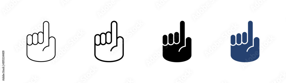 Hand icon set. hand vector icon, palm,click Hand icon set. hand vector icon, palm,click