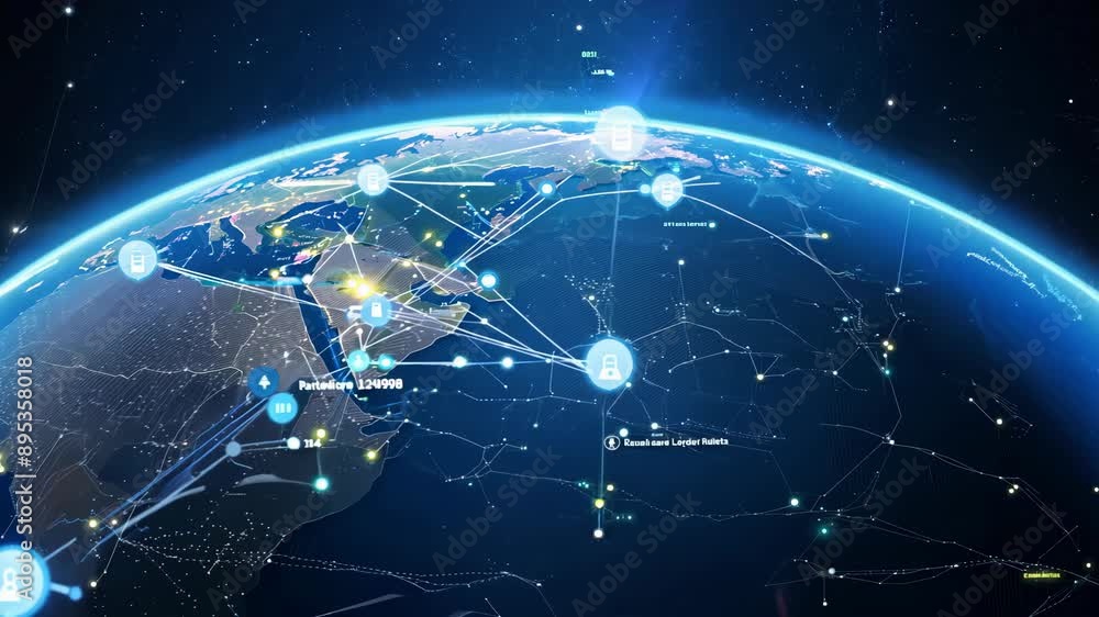 Global Connectivity: Information Network Across Earth Global Connectivity: Information Network Across Earth