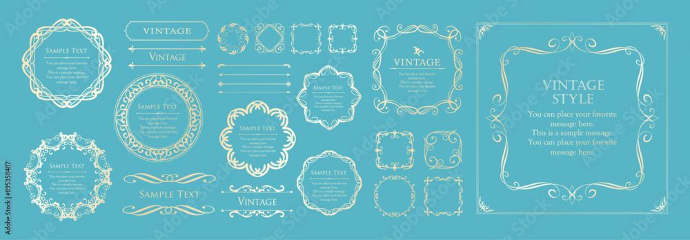 アンティークフレーム