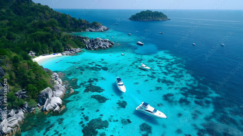 Fototapeta premium Beautiful Similan islands, Thailand, Phuket.