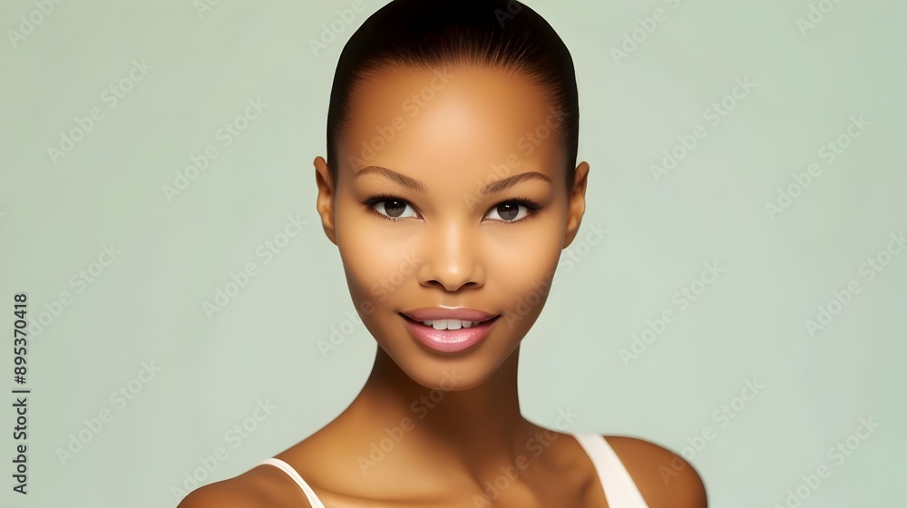 Youthful and Flawless Skin of a Radiant Female Model Youthful and Flawless Skin of a Radiant Female Model