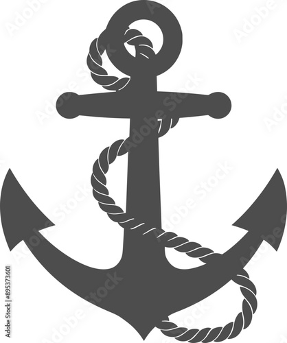 anchor with rope