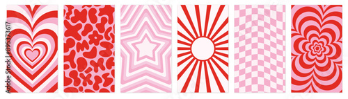 groovy pink redbackgrounds