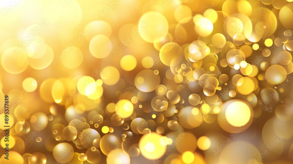 A yellow background with many small circles A yellow background with many small circles