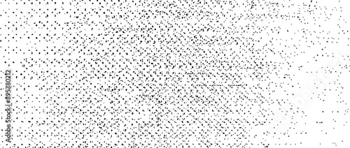 Grunge textile texture. Gritty fade fabric overlay background. Distress noise surface with dust, sand, particles, specks, speckles. Rough dirty sackcloth material backdrop. Vector shabby wallpaper