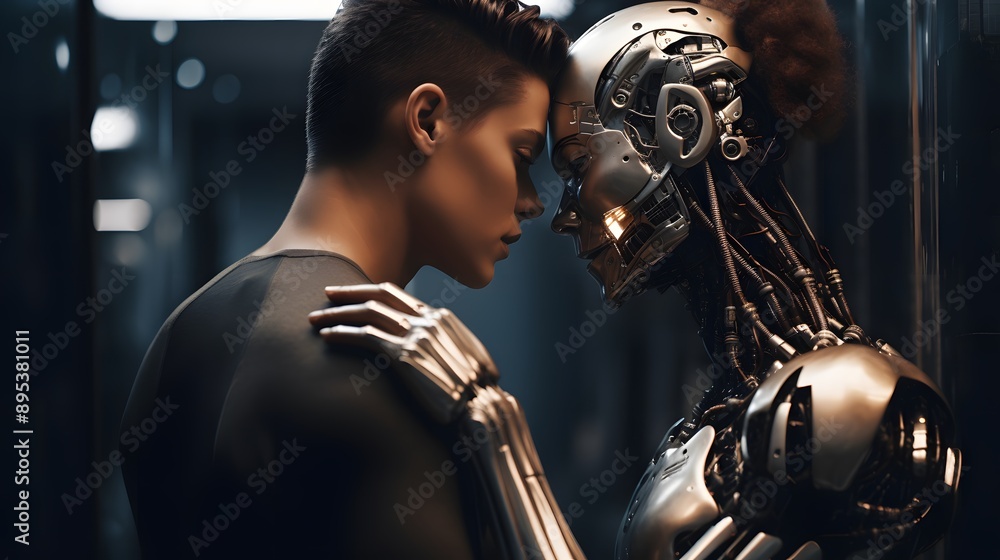 Human and Robot Connection. Human and Robot Connection.