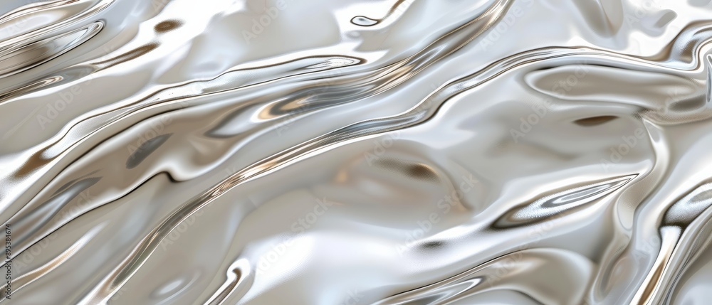 Panoramic close-up, high detail scan of polished beveled surface texture, Generative AI Panoramic close-up, high detail scan of polished beveled surface texture, Generative AI
