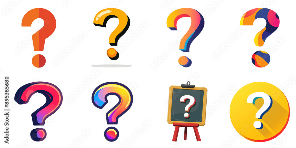 Question marks transparent sample mockup isolated png with no background. Question marks transparent sample mockup isolated png with no background.