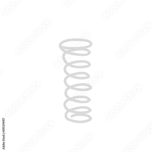 spring coil vector element