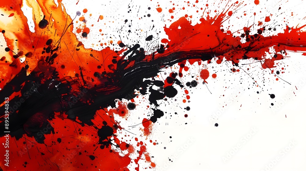 Abstract Ink Splashes: A dynamic abstract background with bold ink splashes and high contrast.
Abstract Ink Splashes: A dynamic abstract background with bold ink splashes and high contrast.