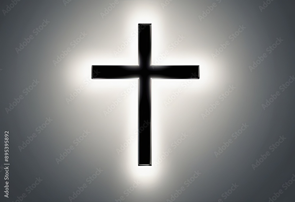 Christian Cross on isolated background Christian Cross on isolated background