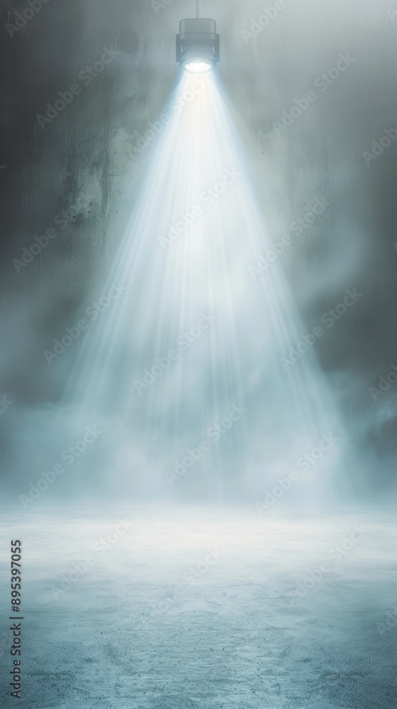 A light shining on a dark background A light shining on a dark background
