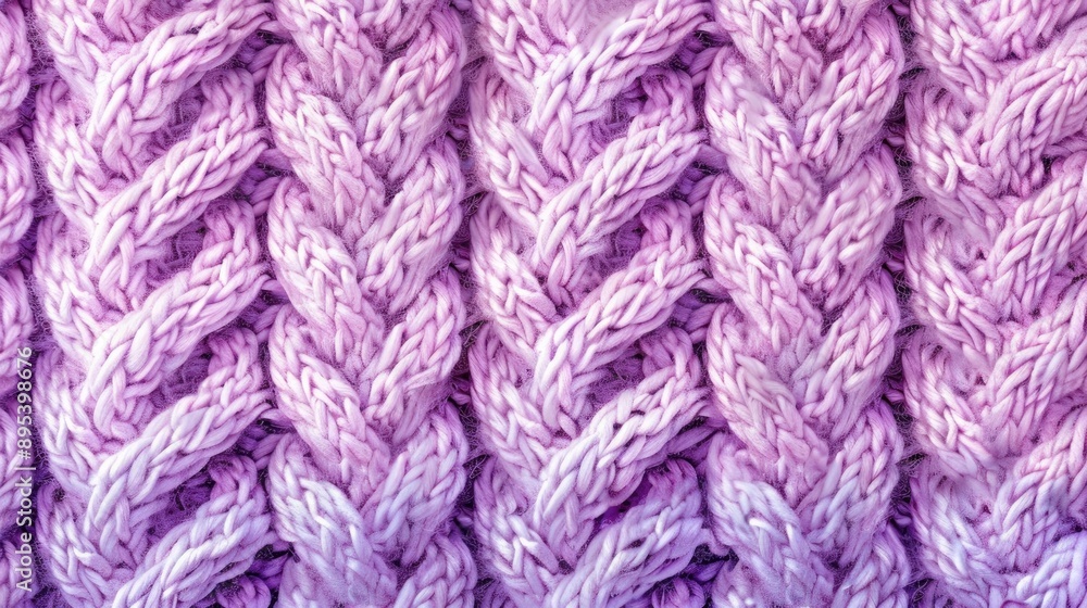 Coral Knit Background: Ribbed & Seamless Needlework, Lilac Scandinavian, Pastel Wool, Cable Pattern. Coral Knit Background: Ribbed & Seamless Needlework, Lilac Scandinavian, Pastel Wool, Cable Pattern.
