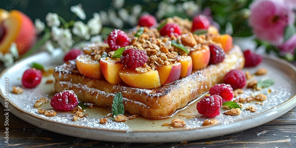 French Toast with Fresh Fruit French Toast with Fresh Fruit