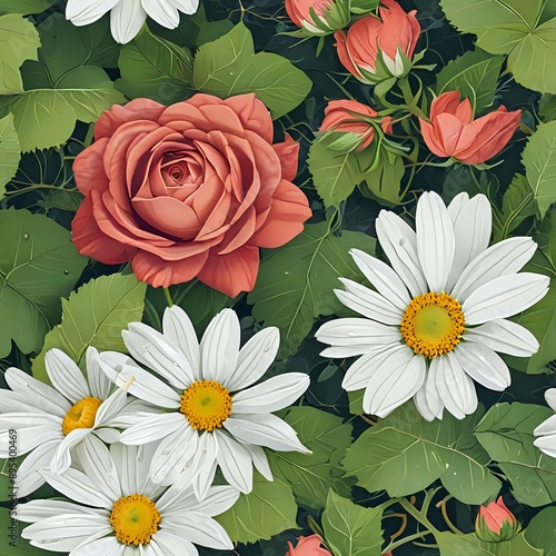 Floral Seamless Pattern
