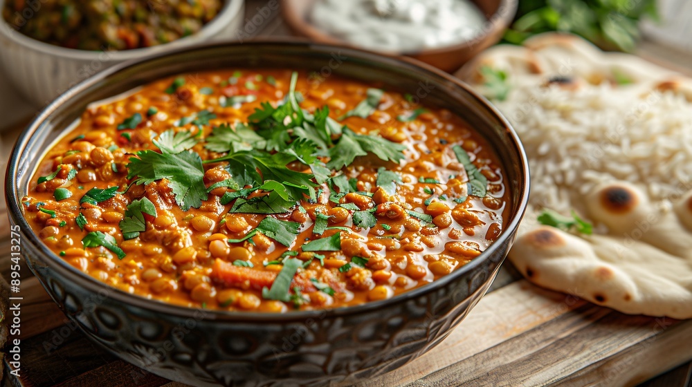 Hearty Vegan Lentil Curry with Rice Hearty Vegan Lentil Curry with Rice