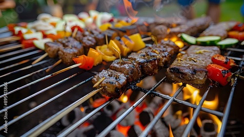 Wallpaper Mural meat on the grill Torontodigital.ca