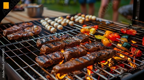 Wallpaper Mural meat on the grill Torontodigital.ca