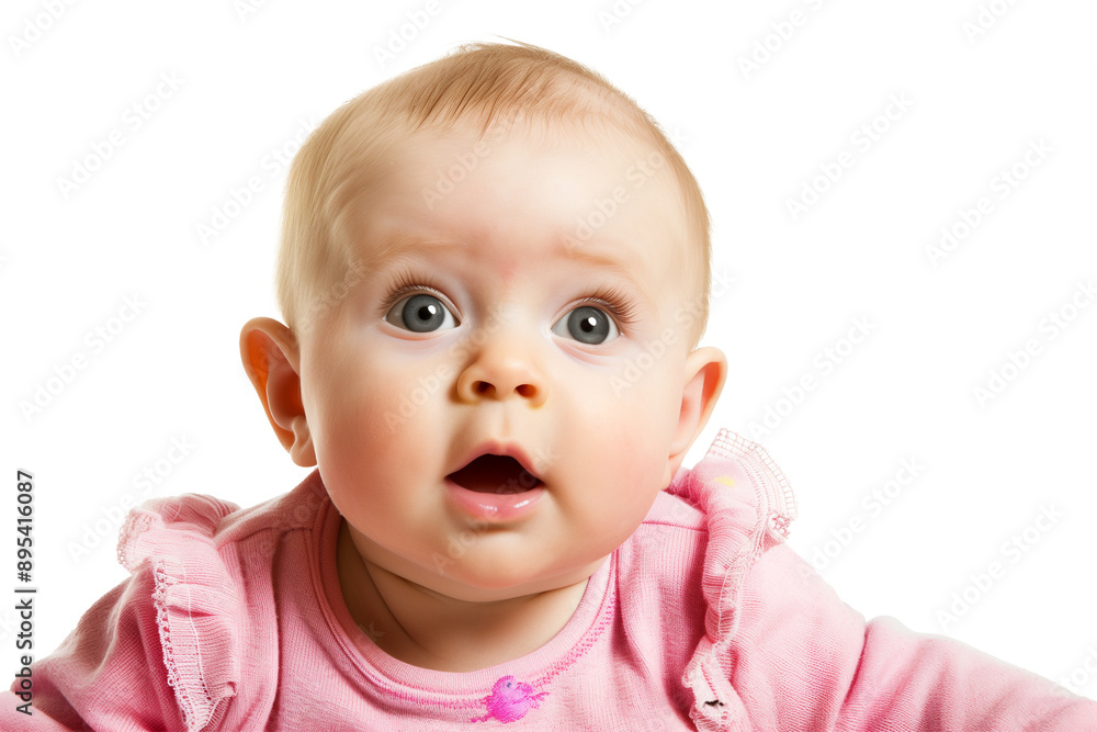 portrait of a little girl, baby girl, Transparent Background portrait of a little girl, baby girl, Transparent Background